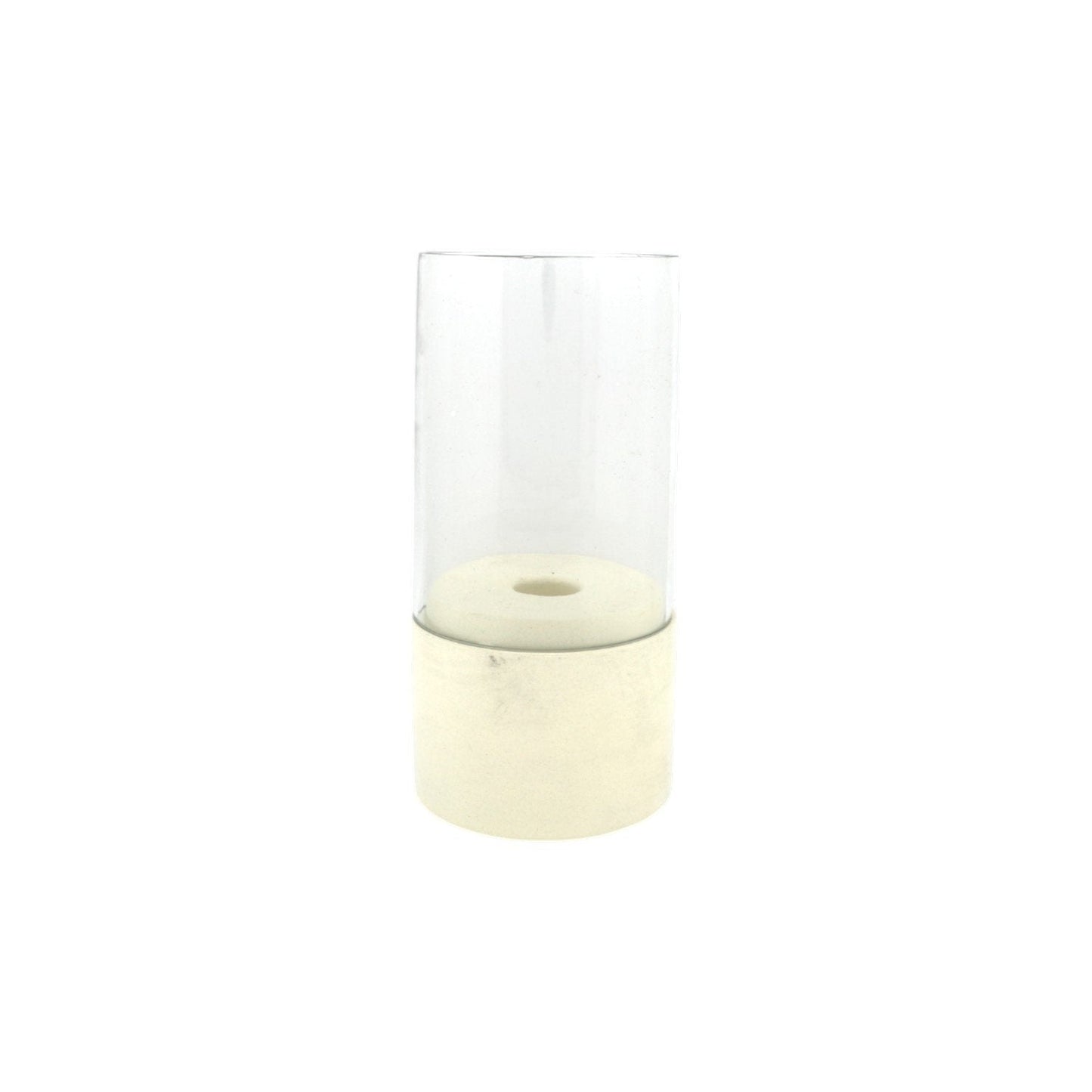Home Society | Windlicht Mindy beige 21cm