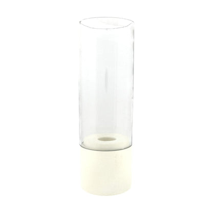 Home Society | Windlicht Mindy beige 31,5cm