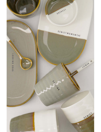 Zusss | Serveerschaal genietmomentje donkergroen