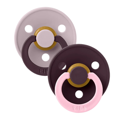 Bibs | Speen round set2 fusion lilac plum