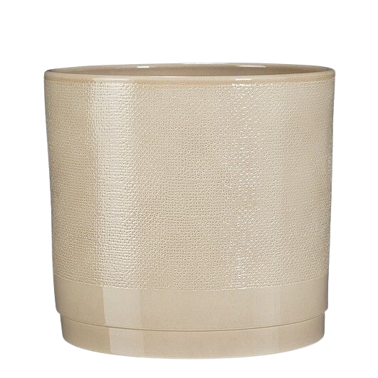 Selected by | Pot Maxim rond beige jute 27cm