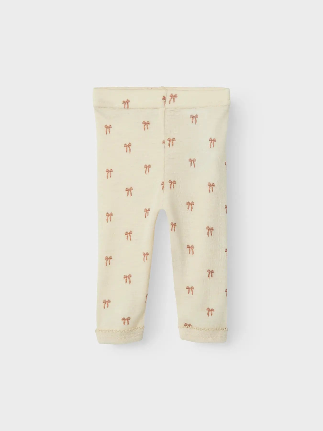 Lil Atelier | Wollen legging Nalu strikjes