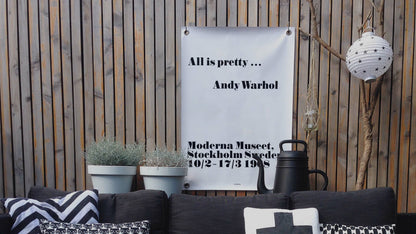 VM | Tuinposter Andy Warhol - All is pretty