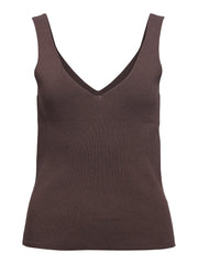 Object | Gebreide top Kuni seal brown