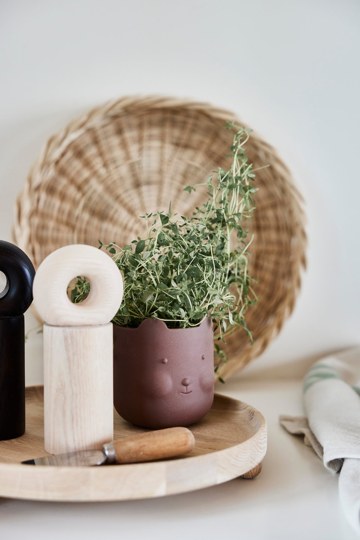 OYOY Living Inka Houten Schaal 30cm