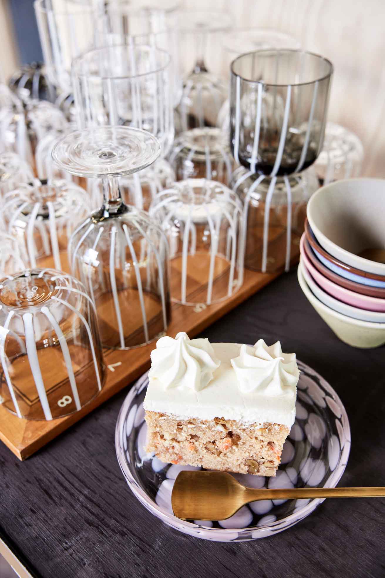 OYOY Living Jali Dessert bordje bruin