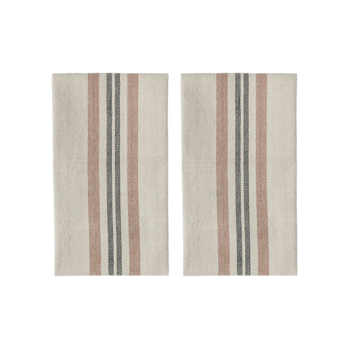 OYOY Living Linu Theedoeken streep - Set 2 stuks
