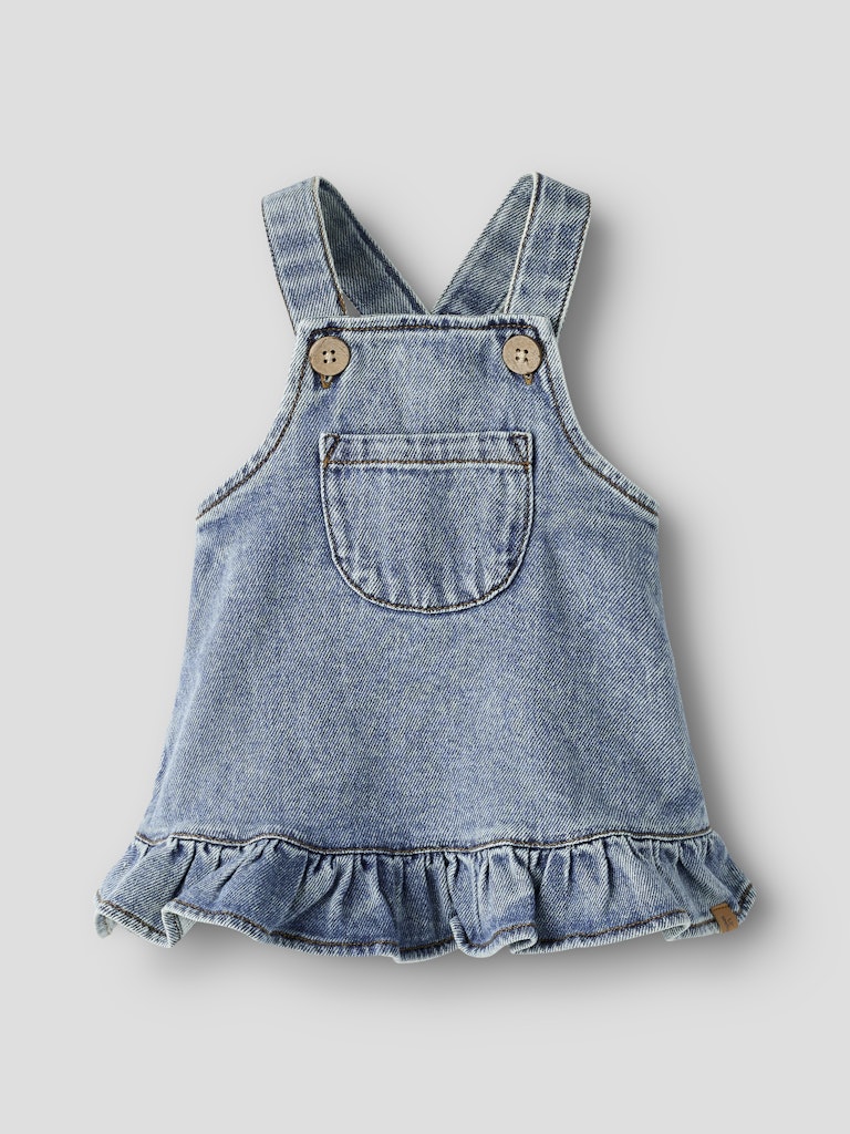 Lil Atelier | Skirt Overall Karole medium blue denim