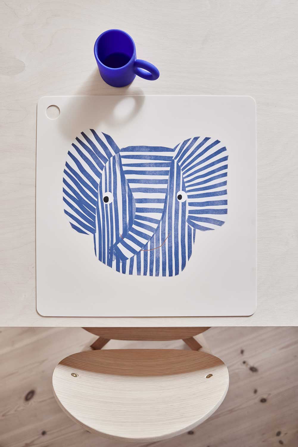 OYOY MINI Placemat Erik Elephant