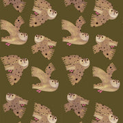Meet me at the Wall Behang Owl fern  | Aniek Bartels