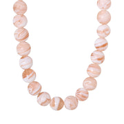 Label Kiki | Ketting marble rose goud