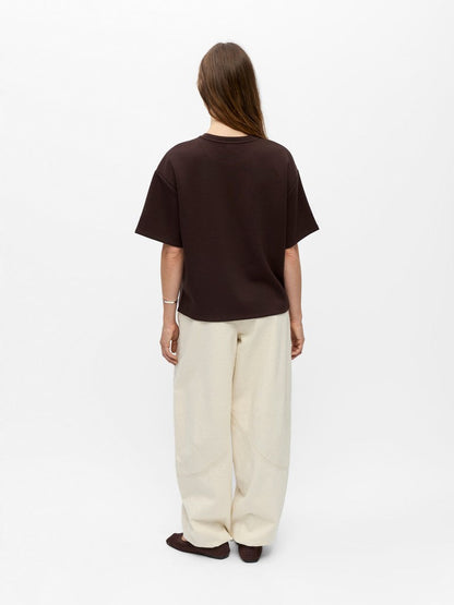 Object | T-Shirt Andrea seal brown NOOS