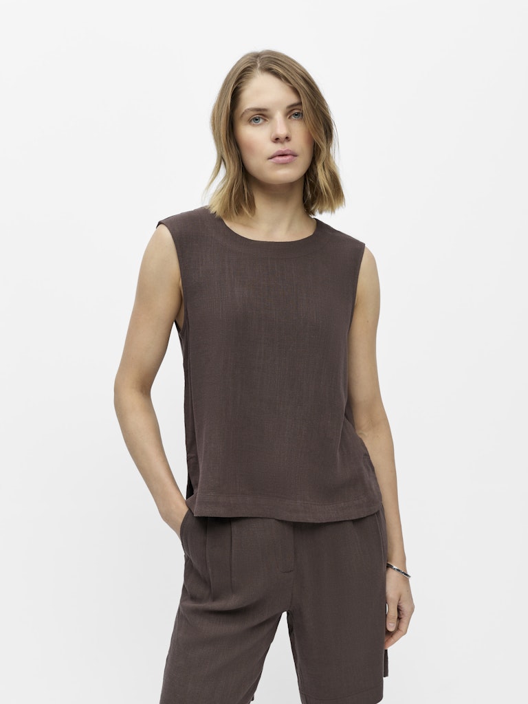 Object | Top Sanne Rosie seal brown NOOS