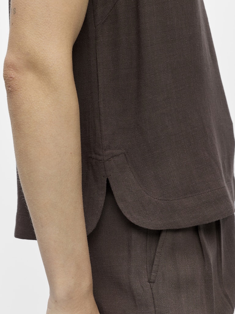 Object | Top Sanne Rosie seal brown NOOS