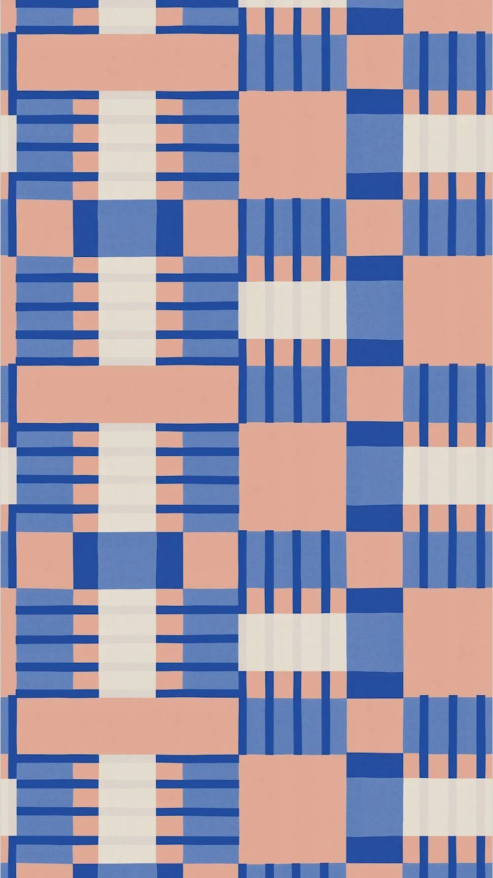 Meet Me at the Wall Behang Blocks Blink | Sabine van Vessem 320cm