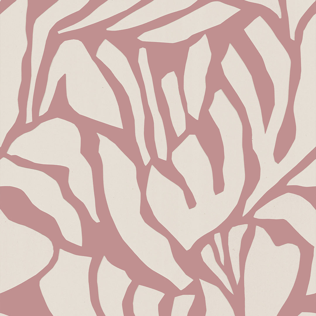 Behang Meet Me at the Wall - Flow Mauve - Sabine van Vessem 320cm