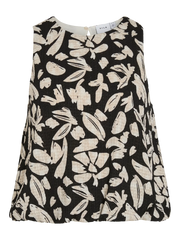 Vila | Top Kempa Fia black beauty