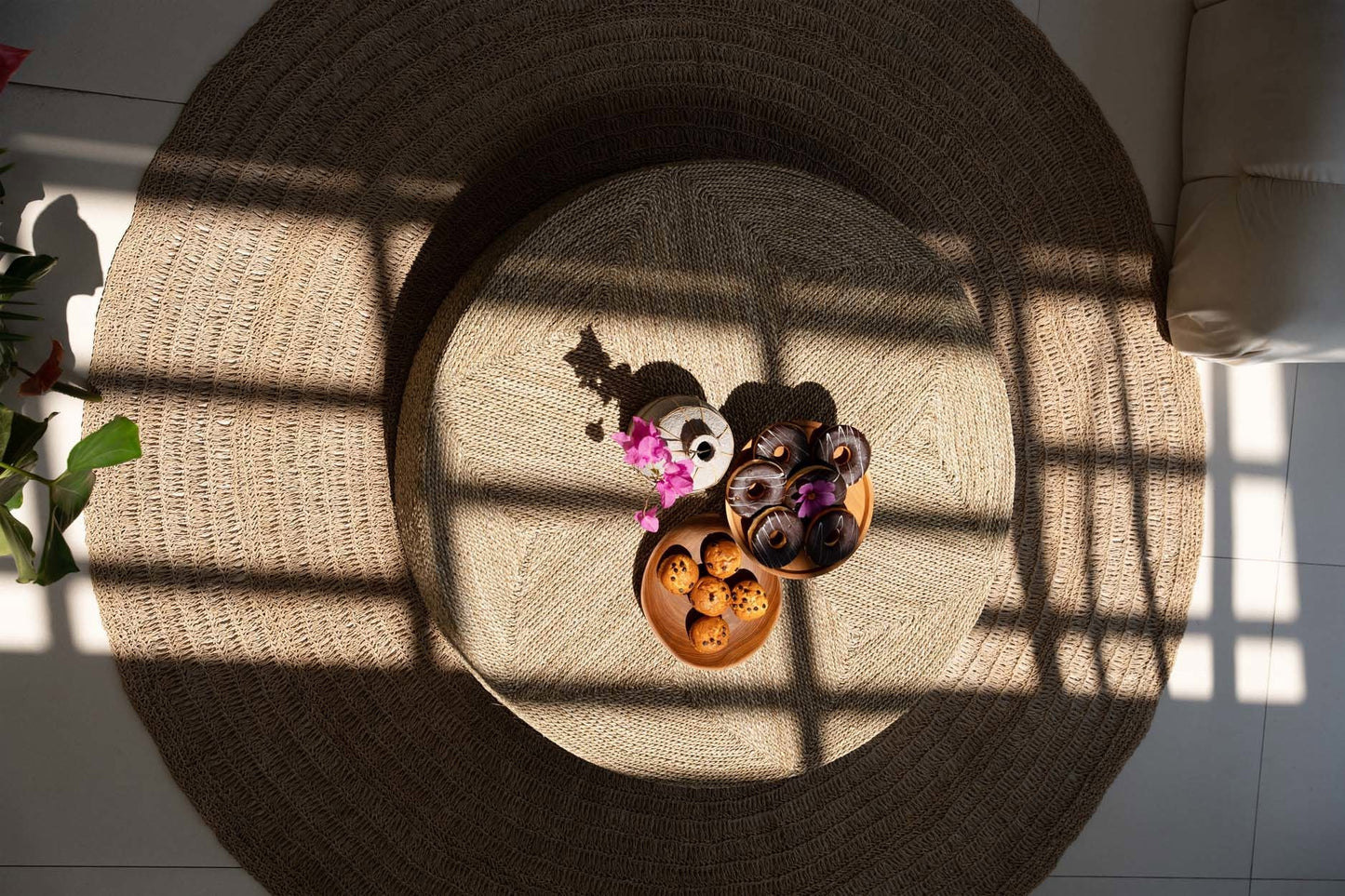 Bazar Bizar | Poef XL naturel