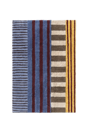 Lorena Canals Vloerkleed Color ON Indigo blauw | Uitwasbaar