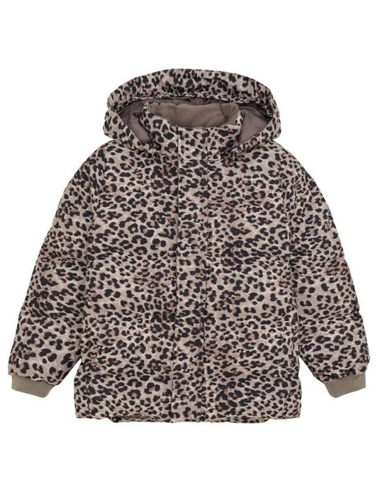 Enfant | Winterjas puffer Panterprint