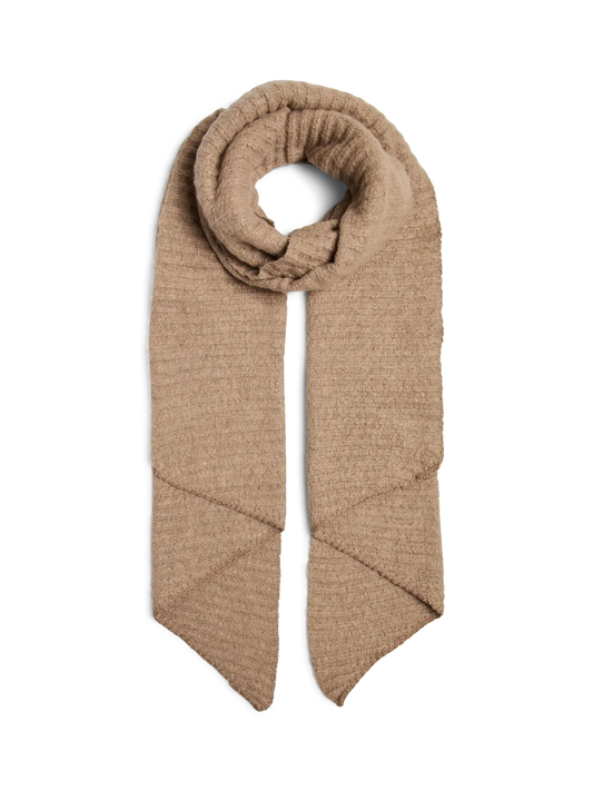 Pieces | Sjaal Pyron silver mink