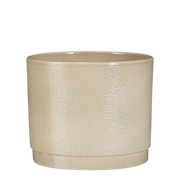 Selected by | Pot Maxim rond beige jute 17cm