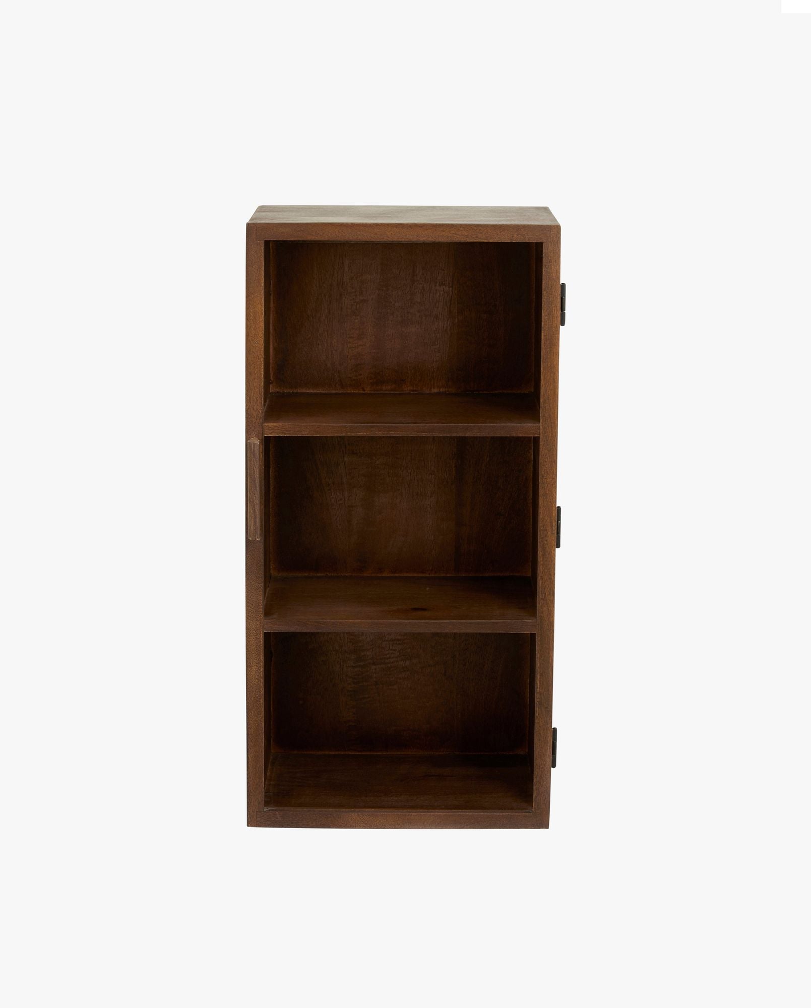 Nordal Houten Wandkastje Nango Donkerbruin 30x60cm