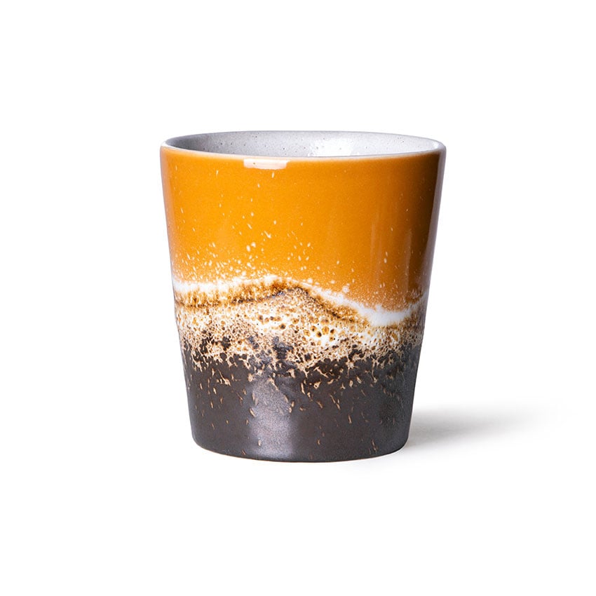 HK Living | 70's servies koffiekopje Fire