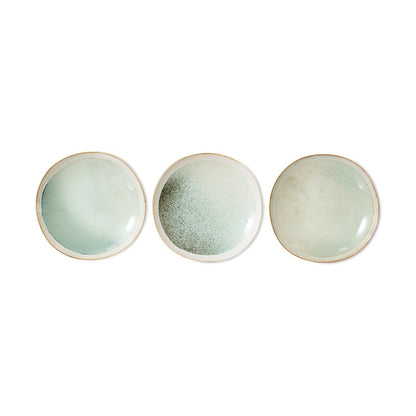 HK Living | 70's servies side plate Mist