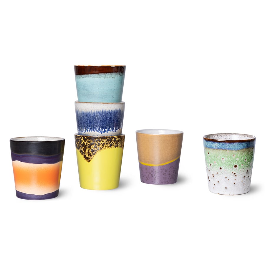 HK Living | 70's servies koffiekopje Cosmos