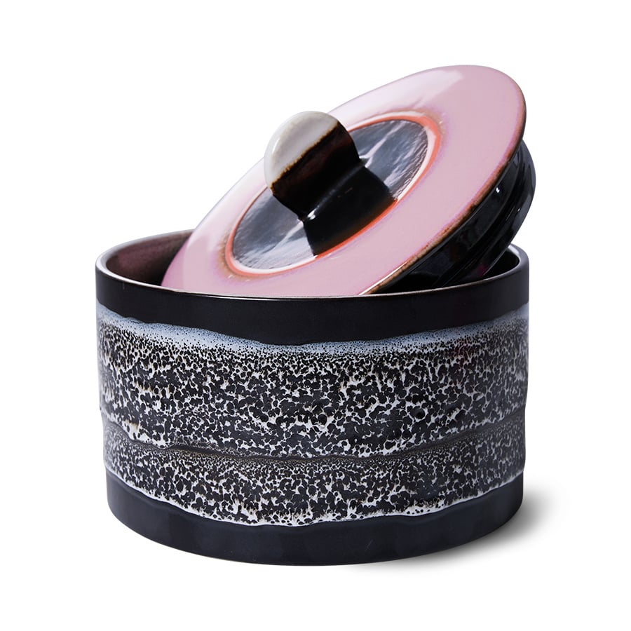 HK Living | 70's servies Koekjespot Disco