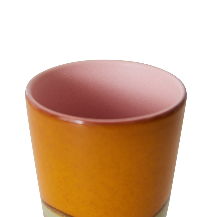 HK Living | 70's servies latte mok clay