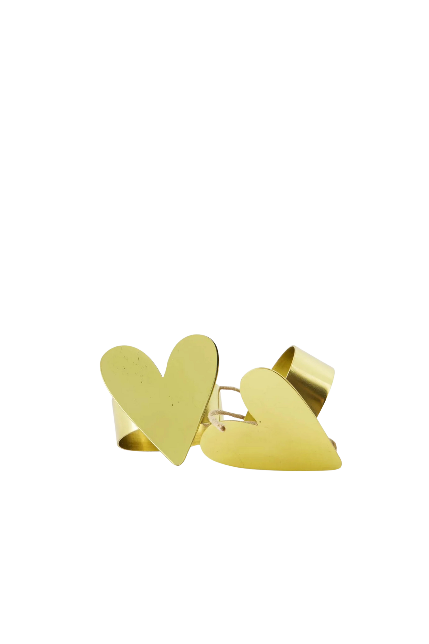 Zusss | Servetringen hartje goud | Set2