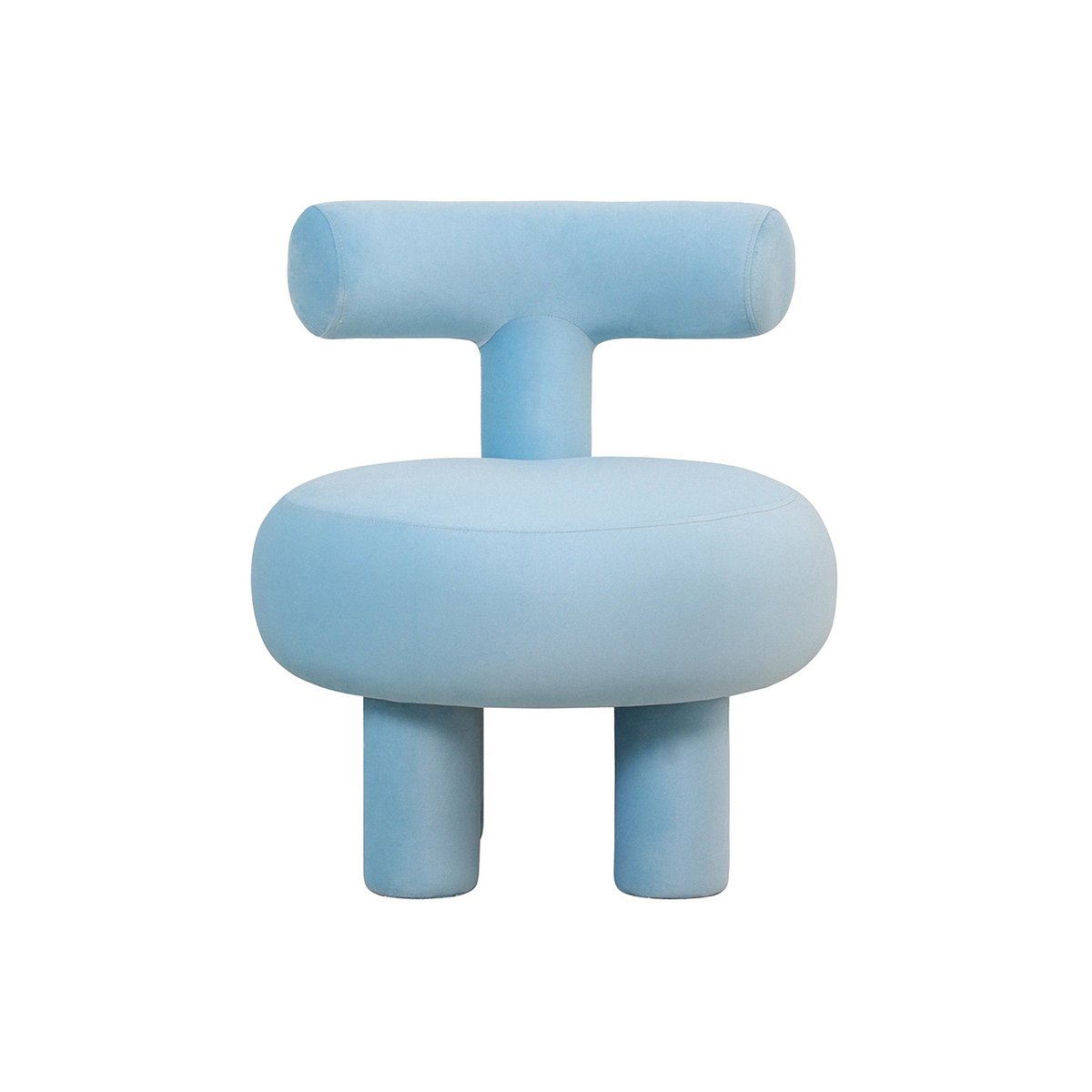 Leitmotiv Fauteuiltje Hug Velvet Blauw