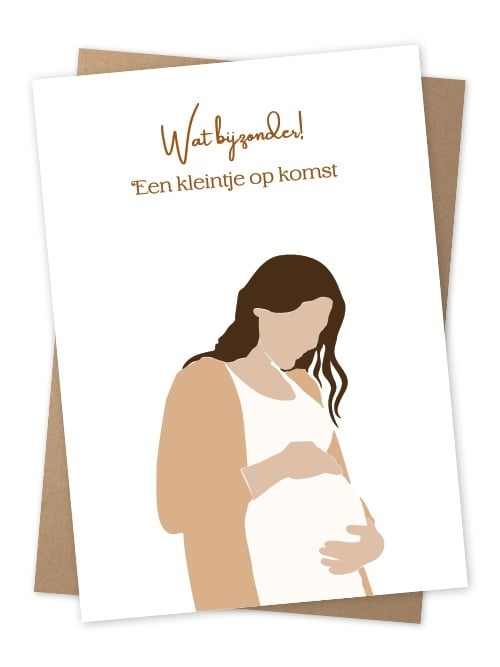Jots | Wenskaart kleintje op komst