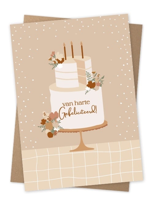 Jots | Wenskaart van harte gefeliciteerd