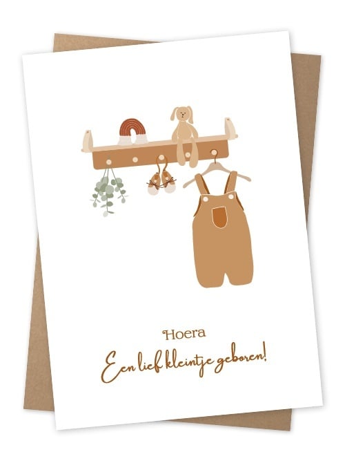 Jots | Wenskaart lief kleintje geboren