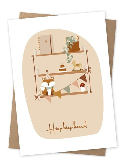 Jots | Wenskaart hiep hiep hoera