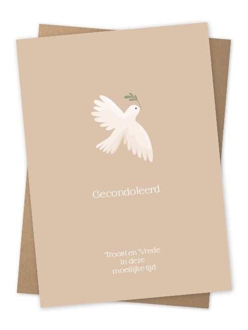 Jots | Wenskaart troost en vrede