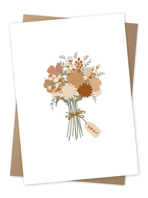 Jots | Grußkarte mit Liebe