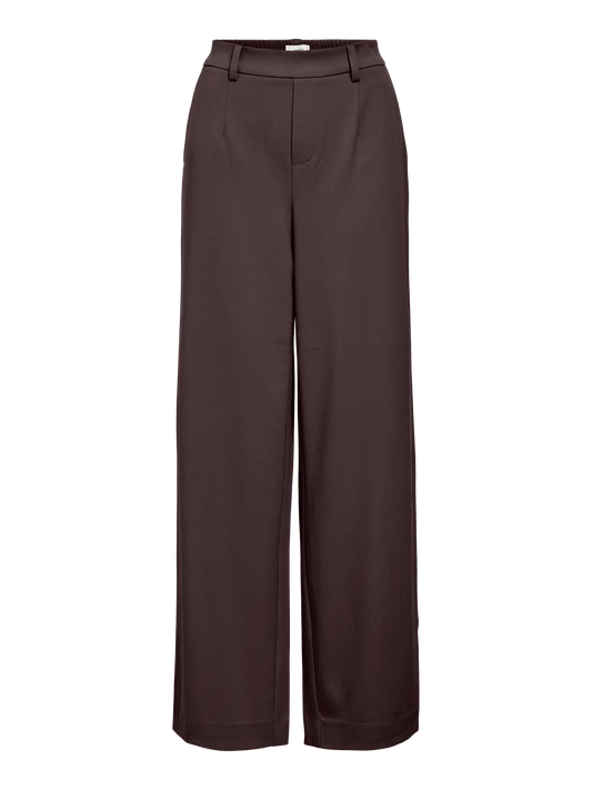 Object | Pantalon Lisa wide seal brown