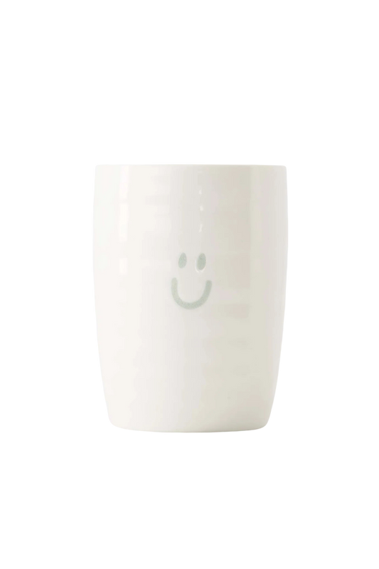 Zusss | Kaffeetasse mit Smiley, graublau