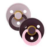 Bibs | Zitzenrundset 2 Fusion Fliederpflaume