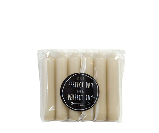 Rustiklys | Korte dinerkaarsjes pistache (6st)