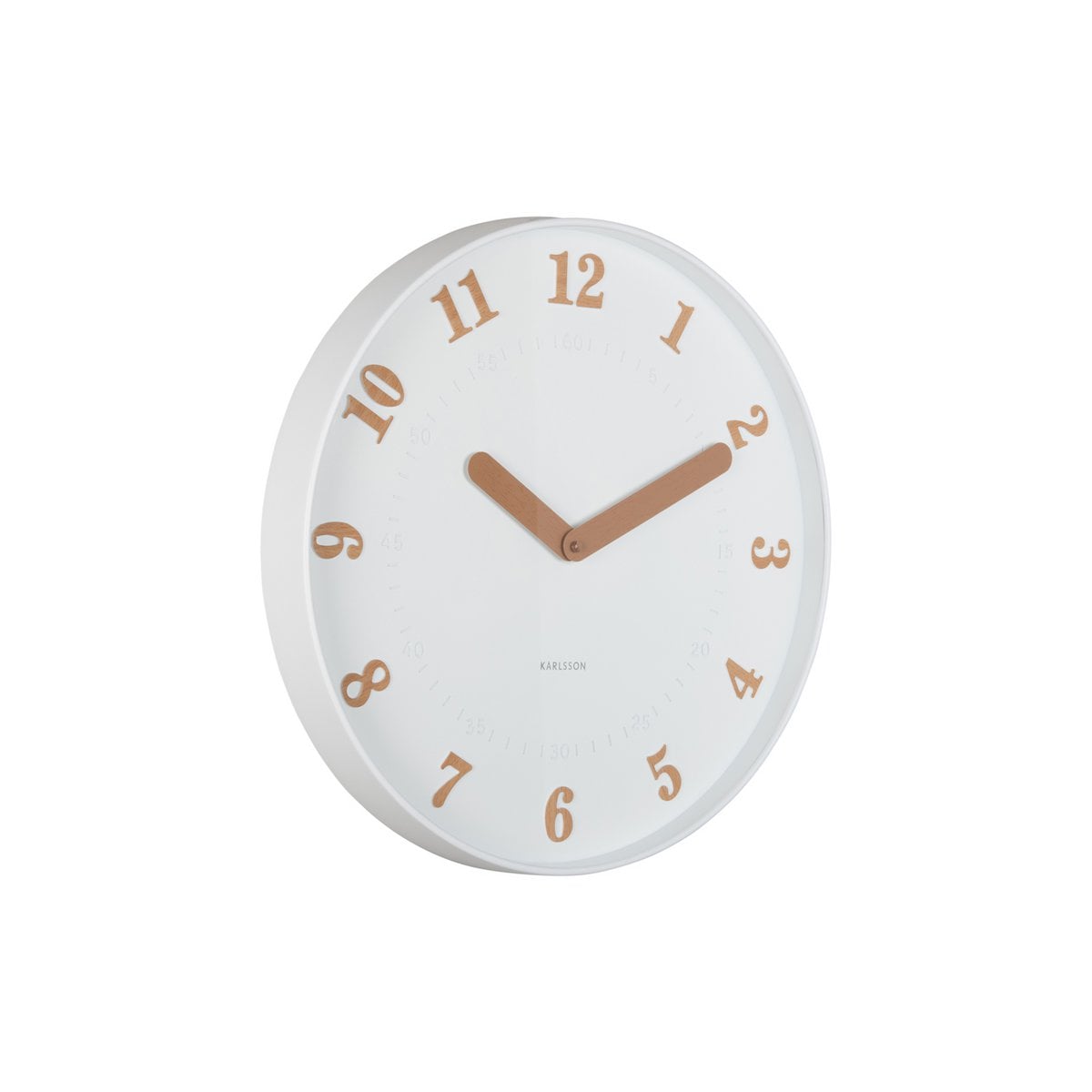 Karlsson Wandklok Amena Wit