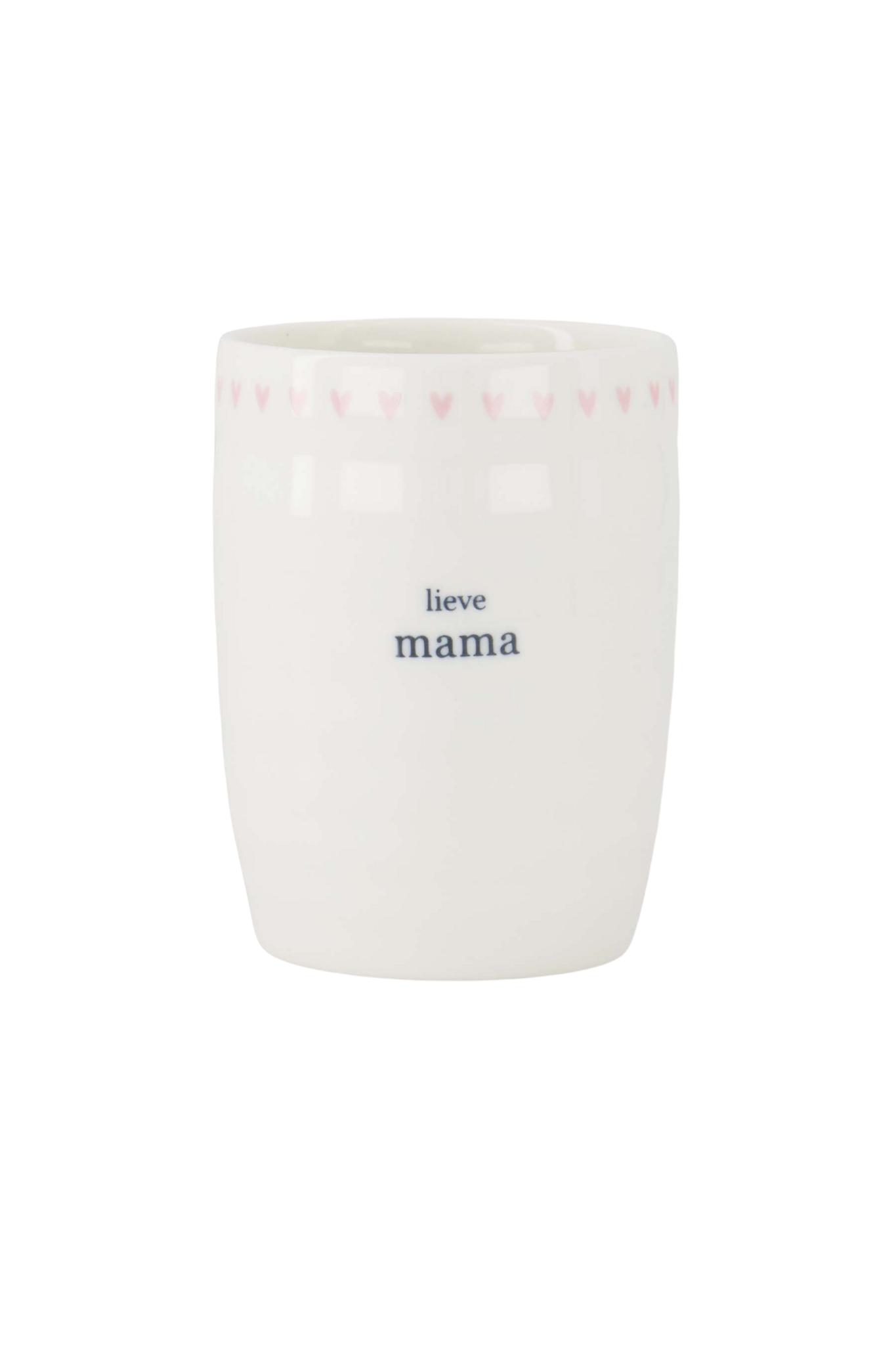 Zusss | Koffiemok lieve mama wit / roze