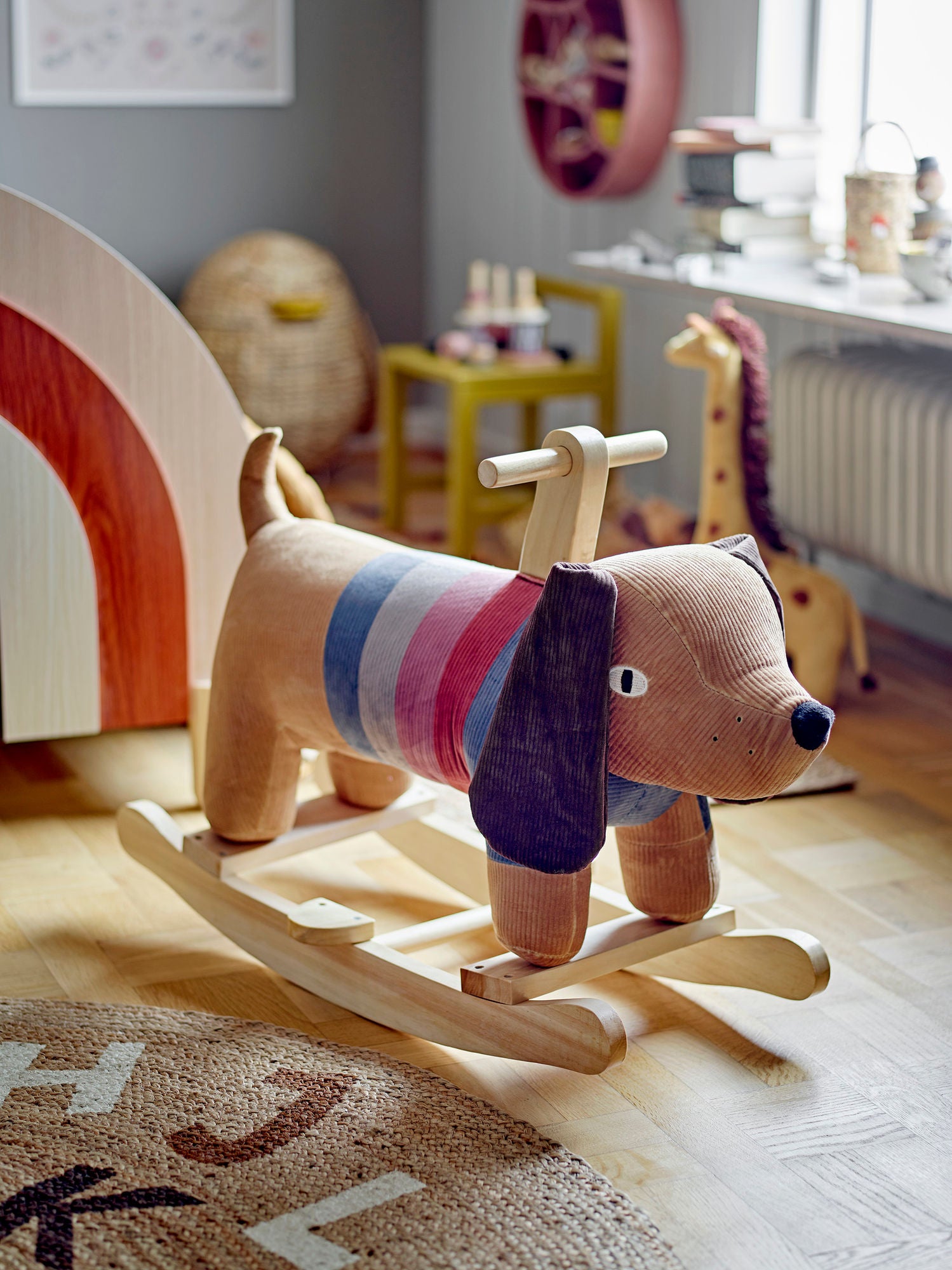 Bloomingville MINI Charlie Hobbeldier Hond beige