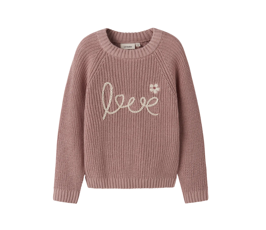 Lil Atelier | Sweater Emlen misty rose