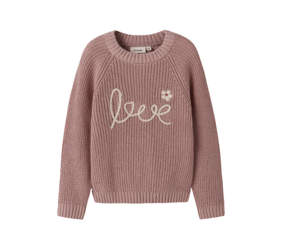 Lil Atelier | Sweater Emlen misty rose