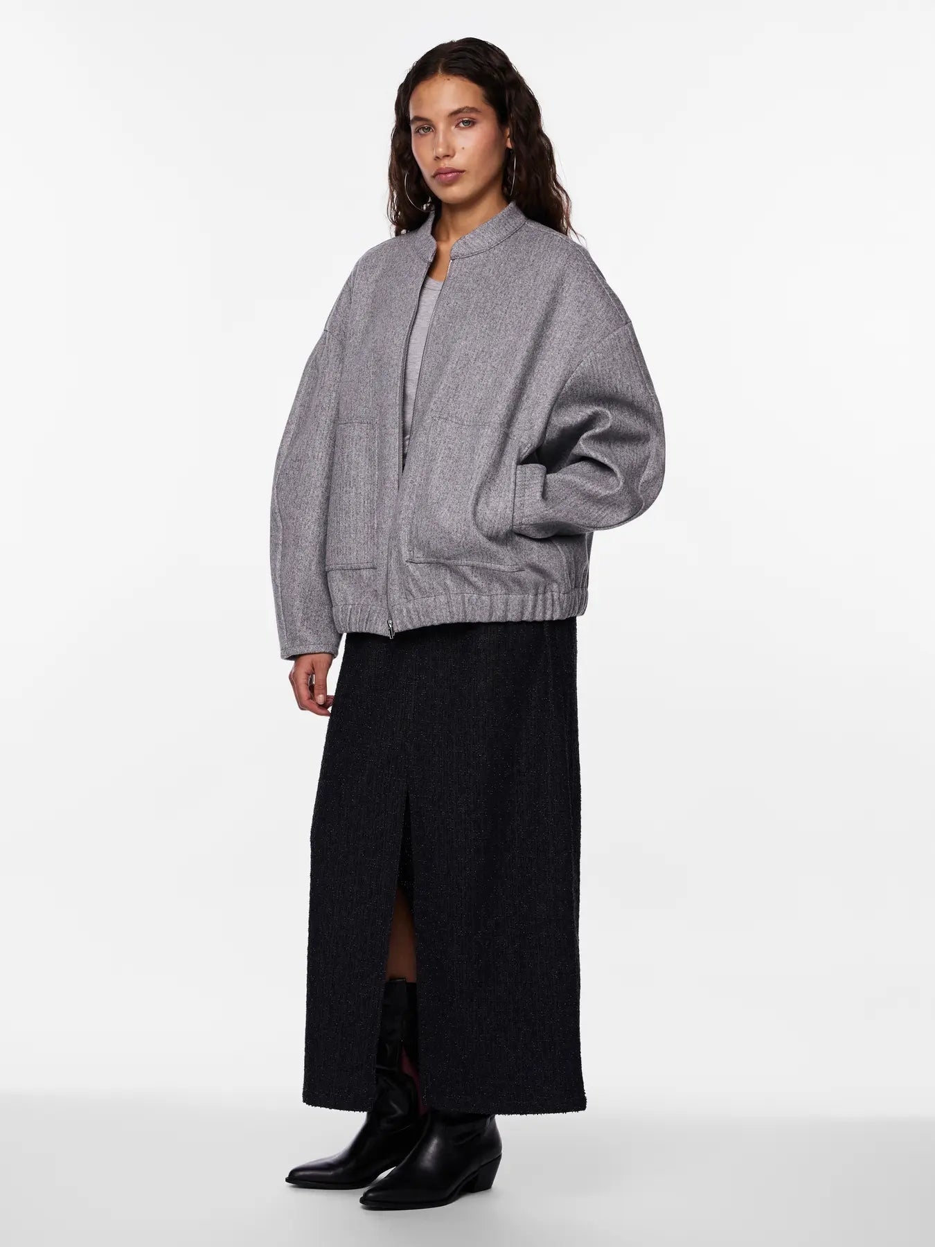 Teile | Bomber Debbie grau Noos